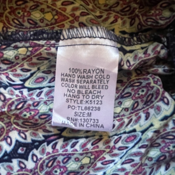 Umgee Boho Floral Top - Picture 10 of 15